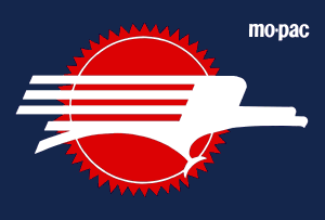 A red and white logo with the word " mofo ".